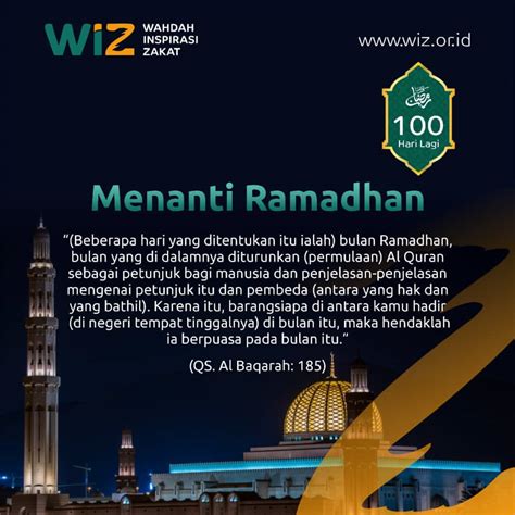 hari menuju ramadhan 2024